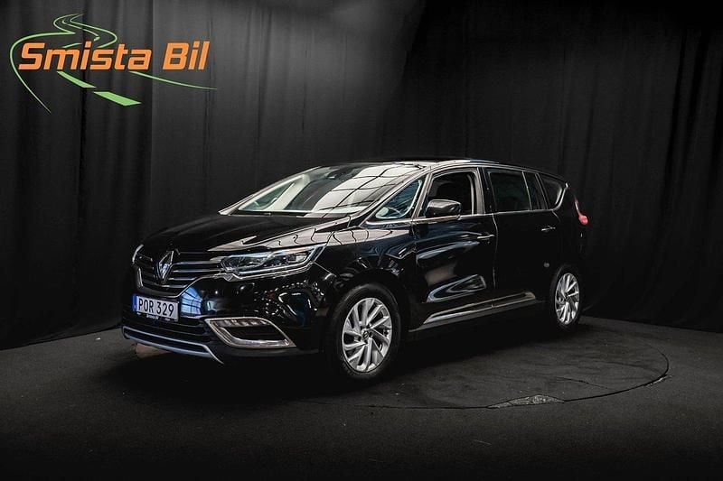 Svart Begagnad 2015 Renault Espace Minibuss | 149 700 kr (Bra pris) - Bild 1/4