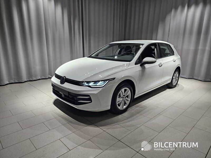 Vit Begagnad 2025 VW Golf VIII Life Halvkombi | 299 900 kr (Bra pris) - Bild 1/4