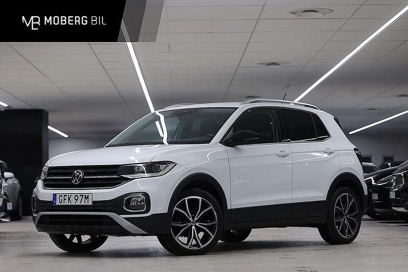 Vit Begagnad 2020 VW T-Cross GT SUV | 199 900 kr (Marknadspris) - Bild 1/3