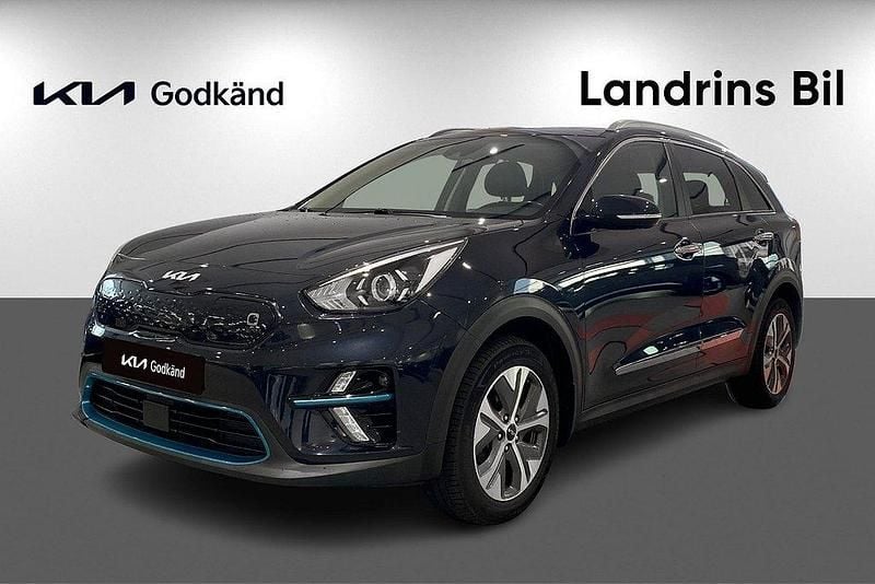 Blå (gravity blue) Begagnad 2022 Kia e-Niro 2 SUV | 249 000 kr (Bra pris) - Bild 1/4