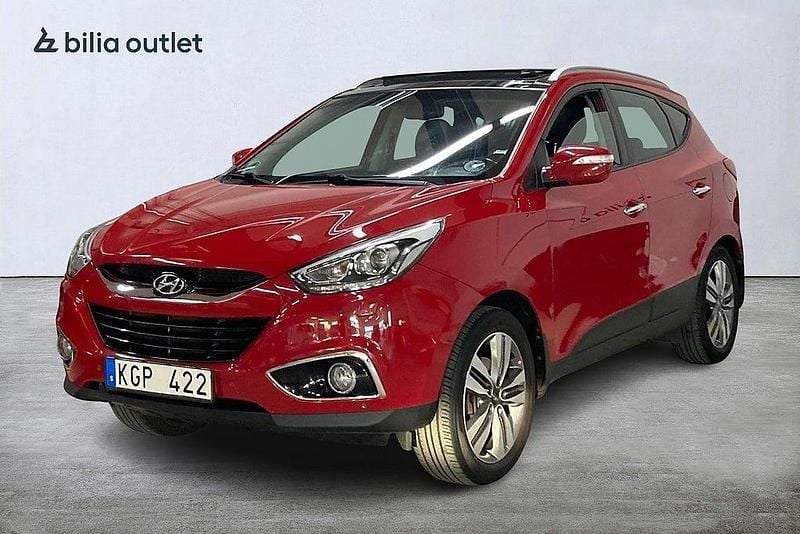 Röd Begagnad 2013 Hyundai ix35 Premium SUV | 114 900 kr (Marknadspris) - Bild 1/4