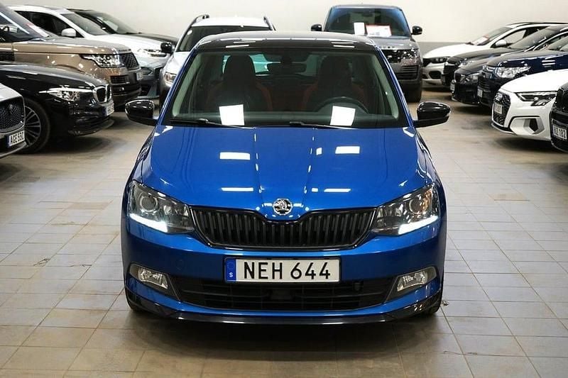 Begagnad Skoda Fabia Monte Carlo 90 HK (66 kW) 2016 Blå Halvkombi