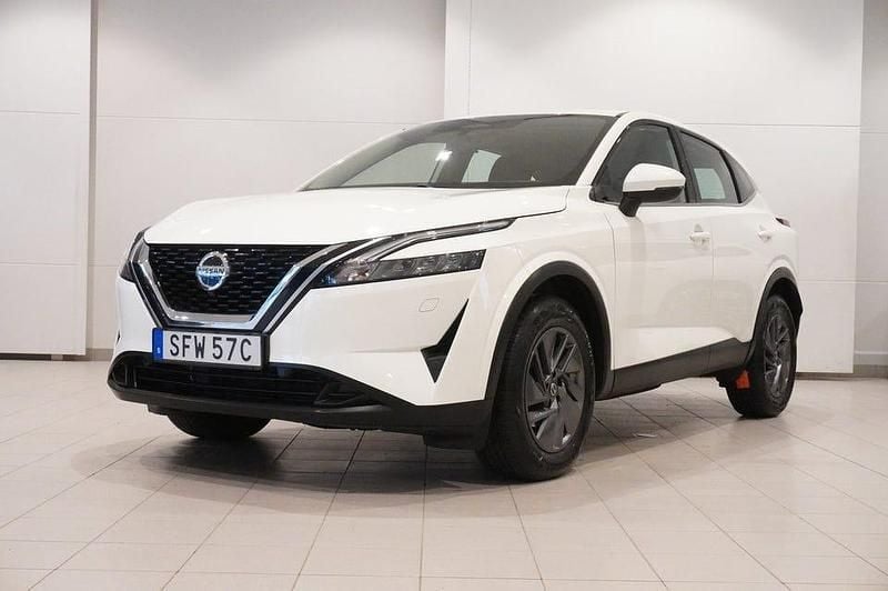 Vit Begagnad 2021 Nissan Qashqai Acenta SUV | 239 900 kr (Dyr) - Bild 1/4