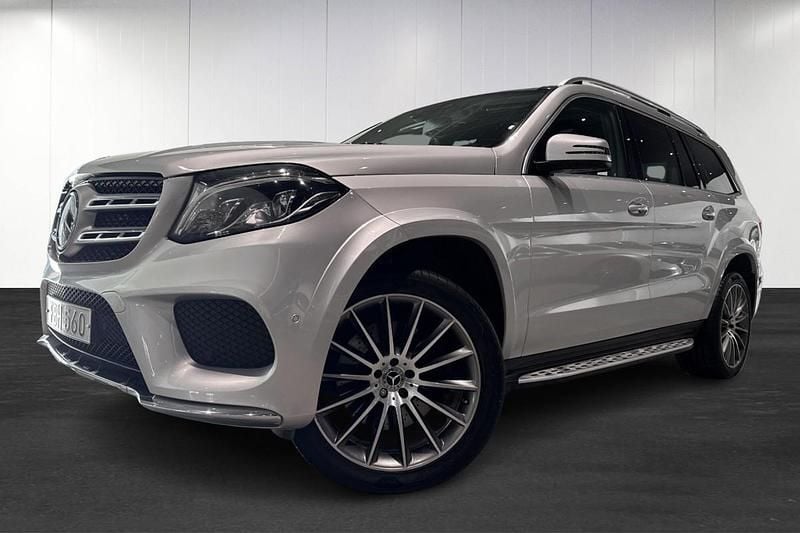 Silver Begagnad 2017 Mercedes GLS350 AMG SUV | 359 900 kr (Bra pris) - Bild 1/4