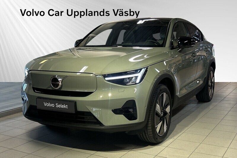 Grå Ny 2024 Volvo EC40 Single Motor Extended Range SUV | 469 900 kr (Superpris) - Bild 1/3