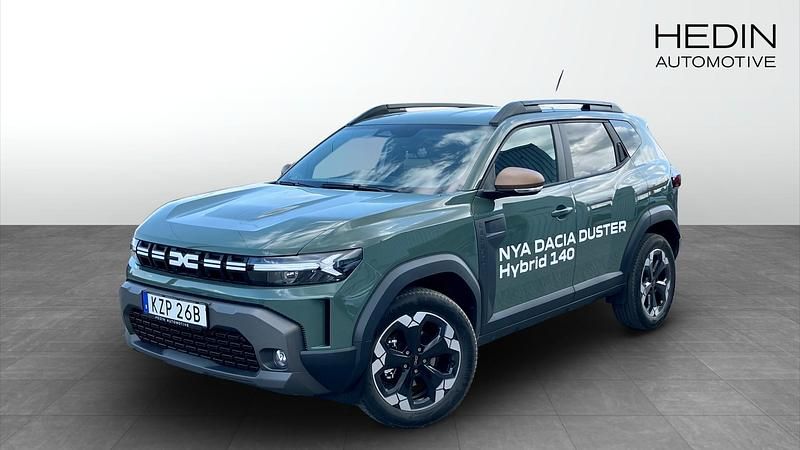 Grå Ny 2024 Dacia Duster Extreme SUV | 342 300 kr (Marknadspris) - Bild 1/4