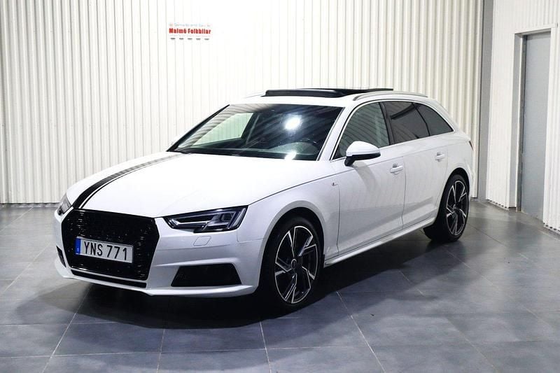 Vit Begagnad 2017 Audi A4 Comfort Kombi | 219 900 kr (Dyr) - Bild 1/4