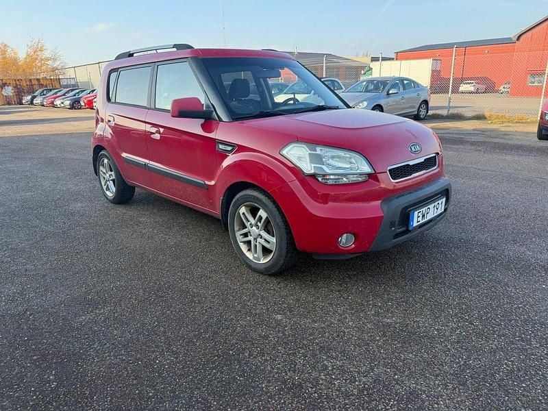 Röd Begagnad 2008 Kia Soul SUV | 39 500 kr (Marknadspris) - Bild 1/4