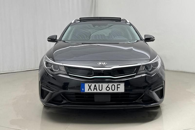 Begagnad Kia Optima Advance 205 HK (150 kW) 2020 Svart Kombi