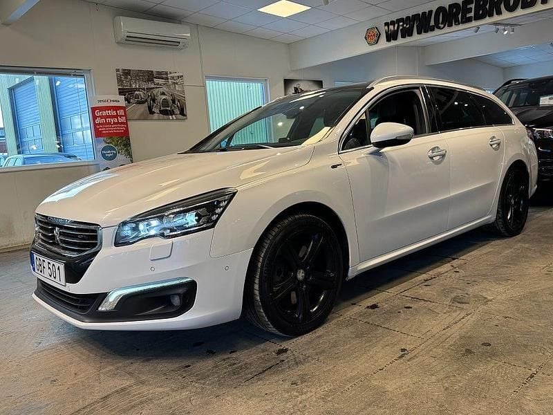 Begagnad Peugeot 508 SW GT-line 204 HK (150 kW) 2015 Vit Kombi