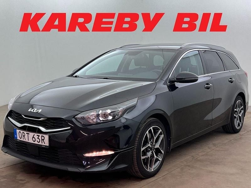 Svart Begagnad 2021 Kia Ceed Sportswagon Advance Kombi | 213 900 kr (Bra pris) - Bild 1/3