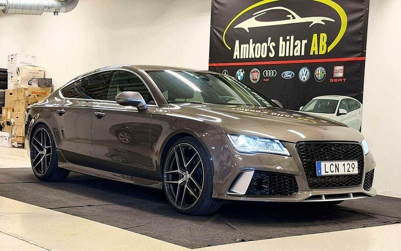 Grå Begagnad 2010 Audi A7 Sportback Halvkombi | 189 900 kr (Marknadspris) - Bild 1/4