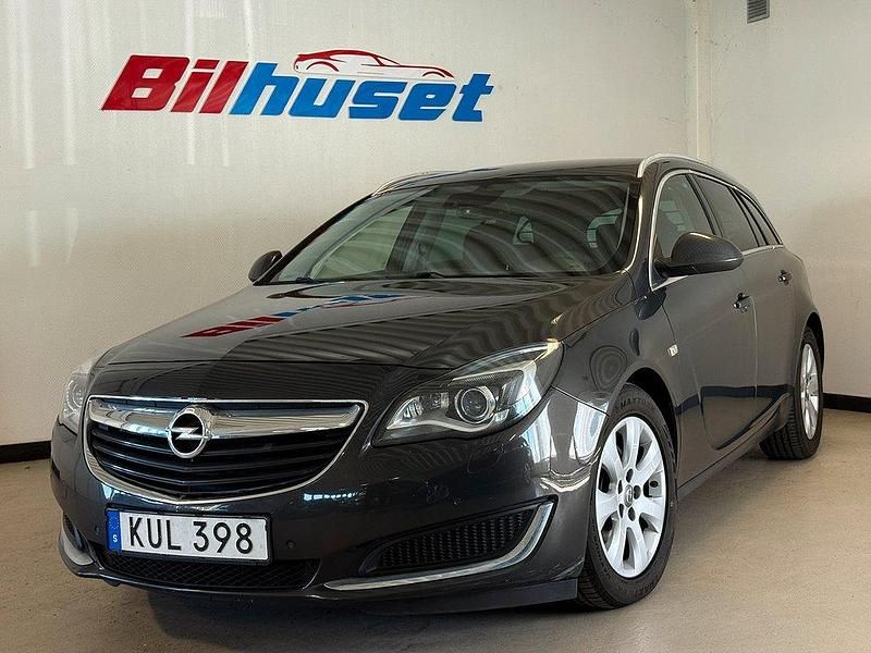 Grå Begagnad 2015 Opel Insignia Business Kombi | 93 000 kr (Marknadspris) - Bild 1/4