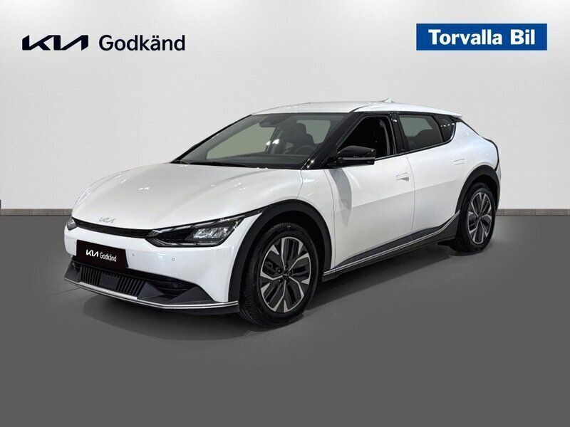 Vit Begagnad 2022 Kia EV6 SUV | 389 900 kr (Superpris) - Bild 1/4