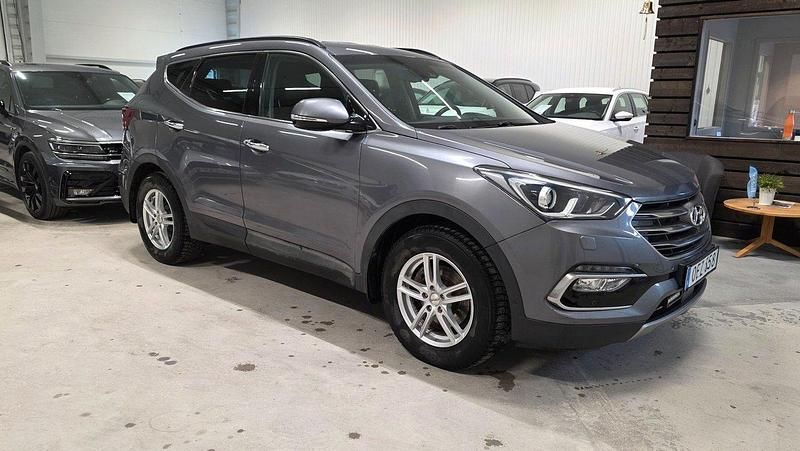 Silver Begagnad 2016 Hyundai Santa Fe SUV | 124 500 kr - Bild 1/4