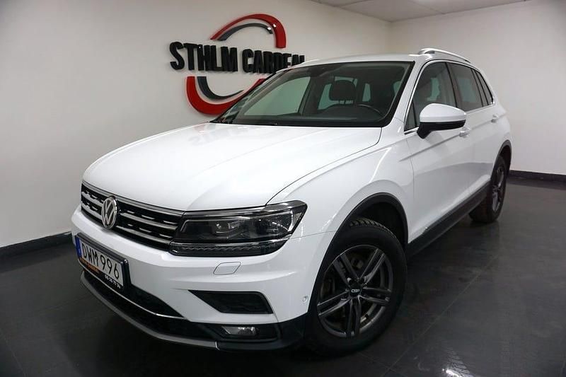 Begagnad VW Tiguan GT 190 HK (139 kW) 2017 Vit SUV