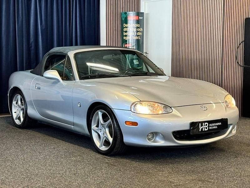Silver Begagnad 2001 Mazda MX5 Cab | 89 900 kr (Marknadspris) - Bild 1/4