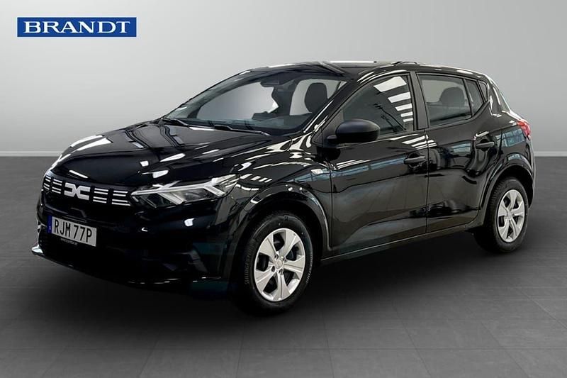 Svart Ny 2025 Dacia Sandero Essentiel Halvkombi | 189 900 kr (Lite dyr) - Bild 1/4
