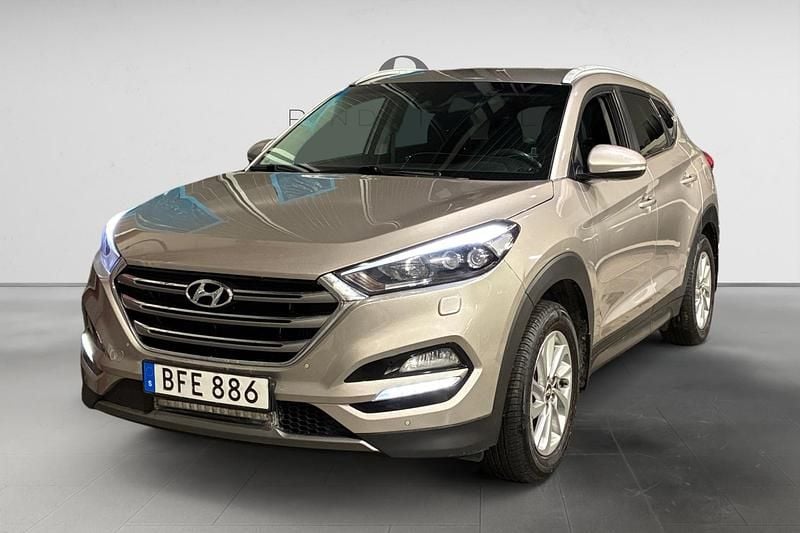 Begagnad Hyundai Tucson Premium 177 HK (130 kW) 2016 Brun SUV