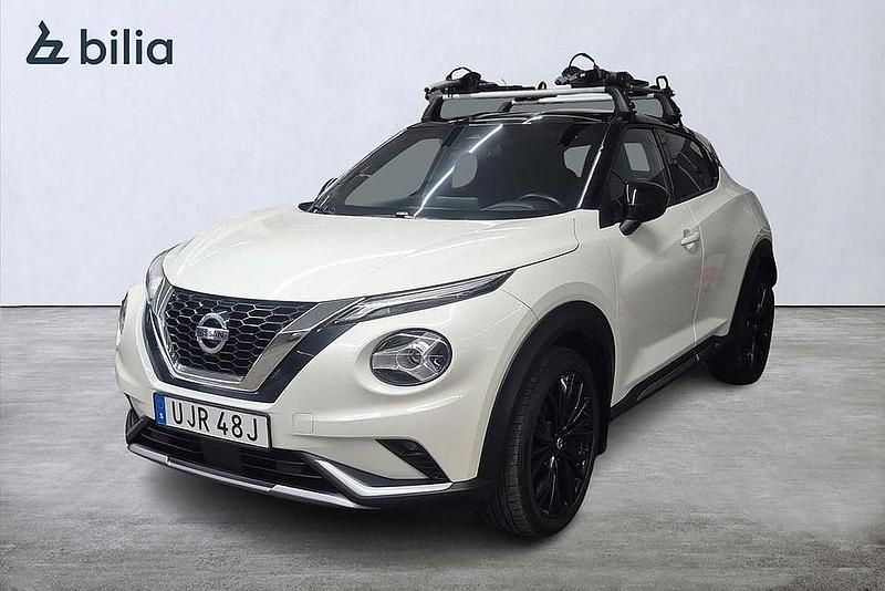 Vit Begagnad 2020 Nissan Juke Enigma SUV | 199 000 kr (Dyr) - Bild 1/3