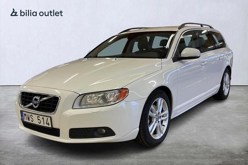 Vit Begagnad 2012 Volvo V70 Momentum Kombi | 79 900 kr (Superpris) - Bild 1/4