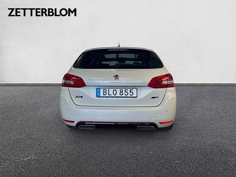 Begagnad Peugeot 308 GT 181 HK (133 kW) 2016 Vit Kombi