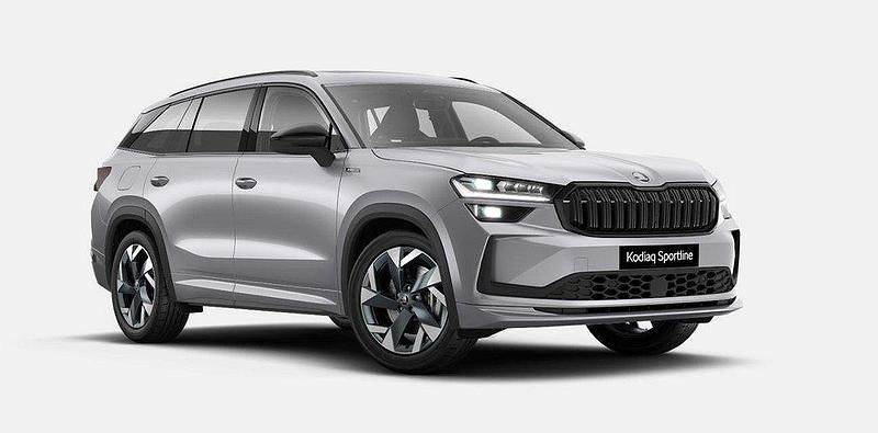 Ny 2025 Skoda Kodiaq SportLine SUV | 570 100 kr - Bild 1/4