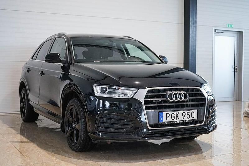 Begagnad Audi Q3 Proline 150 HK (110 kW) 2017 Svart SUV