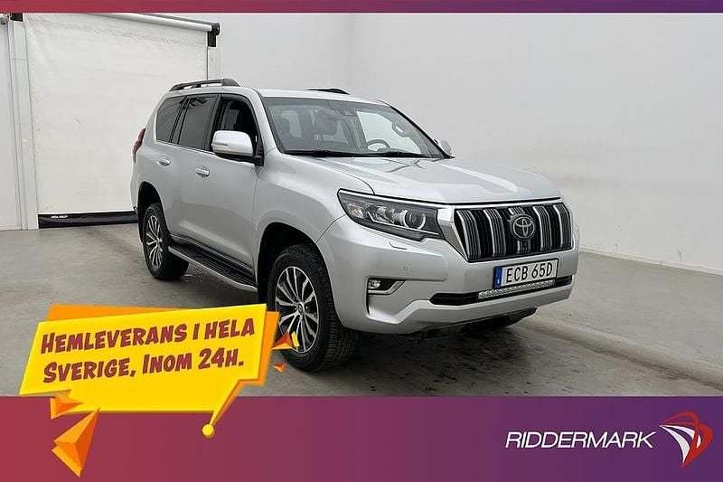 Begagnad Toyota Land Cruiser 177 HK (130 kW) 2019 Silver SUV