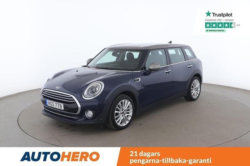Blå Begagnad 2019 Mini Cooper Clubman Salt Kombi | 153 000 kr (Marknadspris) - Bild 1/4