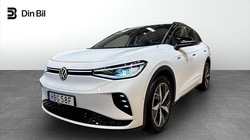 Vit Begagnad 2023 VW ID.4 GTX SUV | 499 900 kr (Dyr) - Bild 1/4