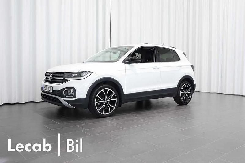 Vit Begagnad 2022 VW T-Cross SUV | 194 500 kr (Superpris) - Bild 1/4