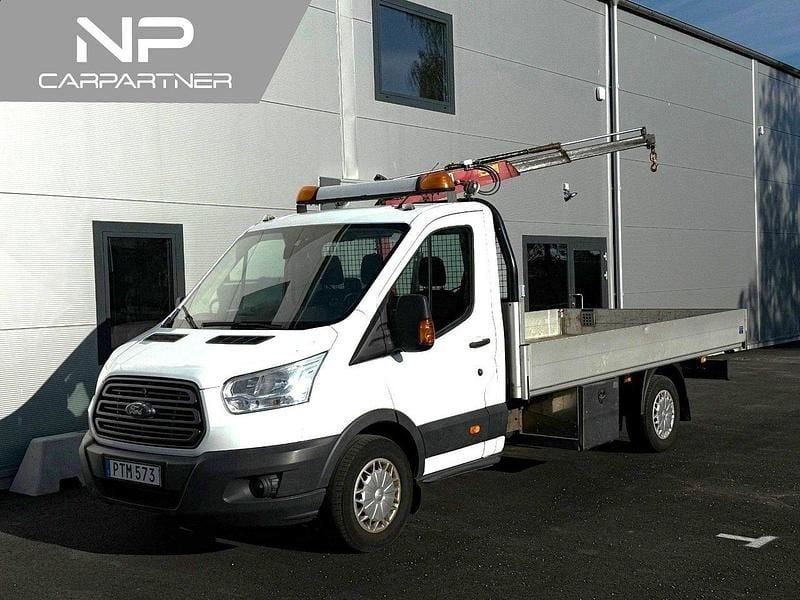 Vit Begagnad 2015 Ford Transit Van | 199 900 kr (Dyr) - Bild 1/4