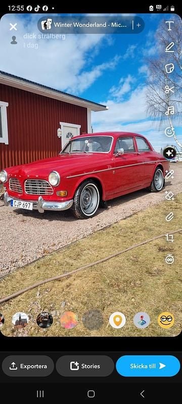 Begagnad Volvo Amazon 82 HK (60 kW) 1969 Sedan