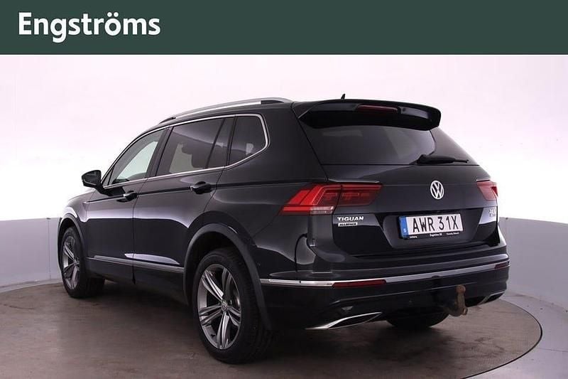 Begagnad VW Tiguan Allspace R-line 190 HK (139 kW) 2018 Svart SUV