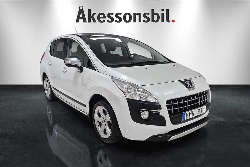 Vit Begagnad 2010 Peugeot 3008 Allure SUV | 54 900 kr (Marknadspris) - Bild 1/4