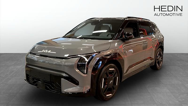 Grå (grey) Ny 2025 Kia EV3 GT-Line SUV | 589 300 kr (Lite dyr) - Bild 1/4