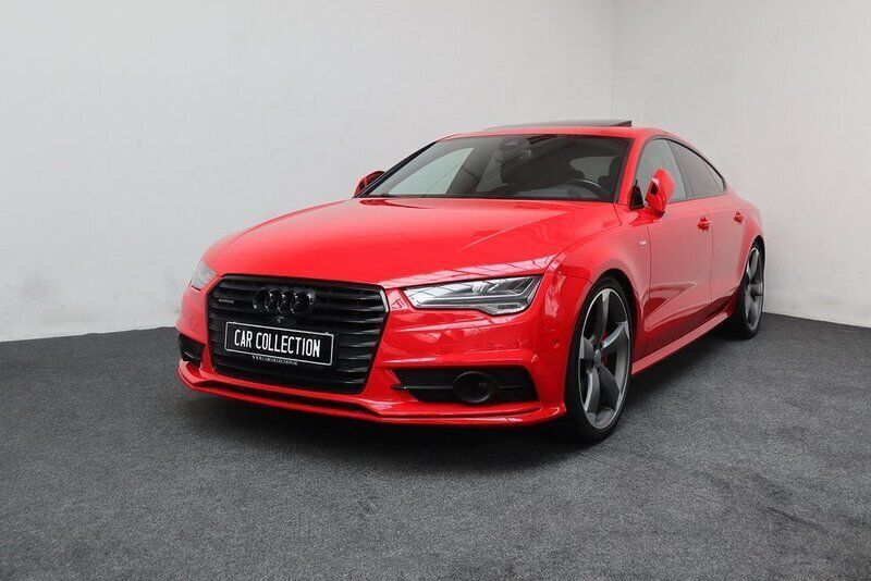 Röd Begagnad 2016 Audi A7 Sportback Ambition Halvkombi | 319 900 kr - Bild 1/4