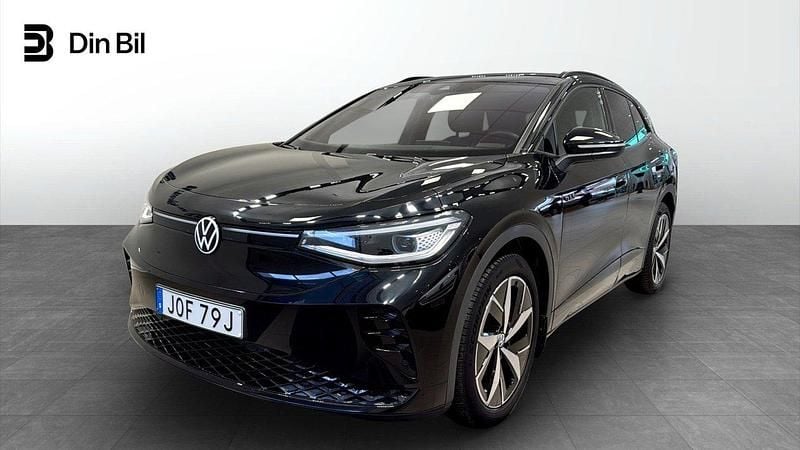 Svart Begagnad 2023 VW ID.4 GTX SUV | 409 900 kr (Marknadspris) - Bild 1/4