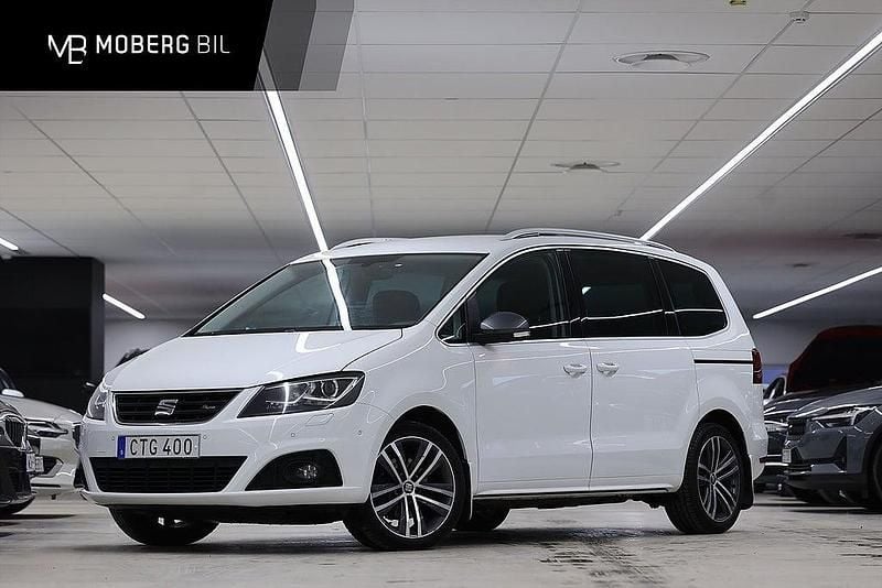 Begagnad Seat Alhambra 4Drive 184 HK (135 kW) 2017 Vit Minibuss