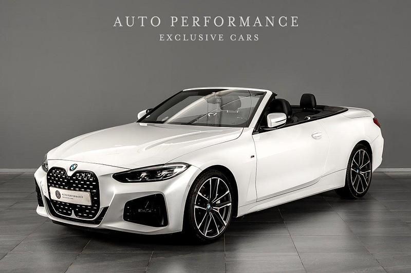 Vit Begagnad 2022 BMW 430 Cabriolet M Sport Cab | 559 900 kr - Bild 1/4