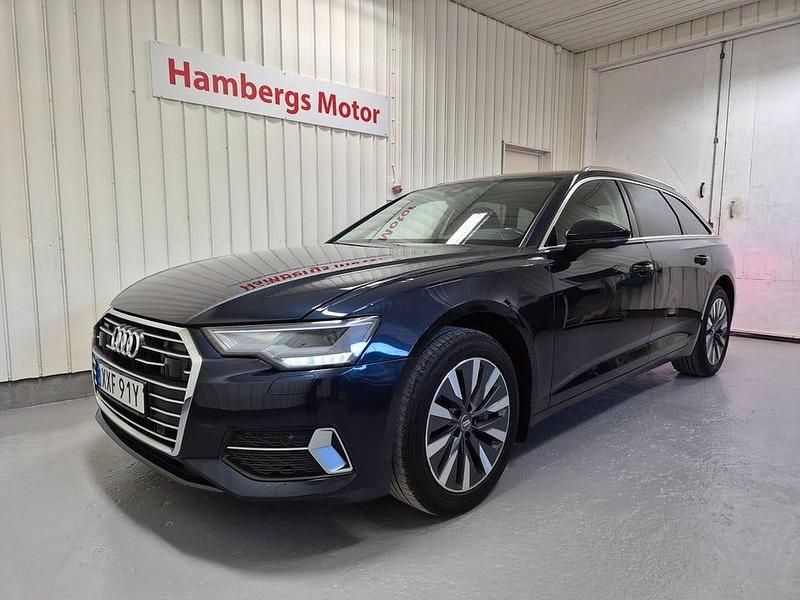 Blå Begagnad 2019 Audi A6 Sport Kombi | 285 000 kr (Lite dyr) - Bild 1/4