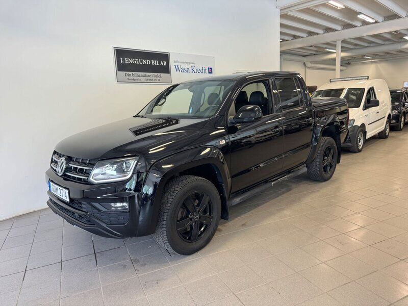Svart Begagnad 2019 VW Amarok Aventura Pickup | 479 900 kr (Lite dyr) - Bild 1/4