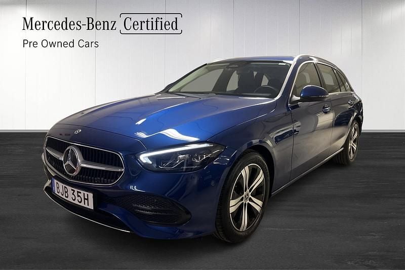 Begagnad Mercedes C200 2022 Blå