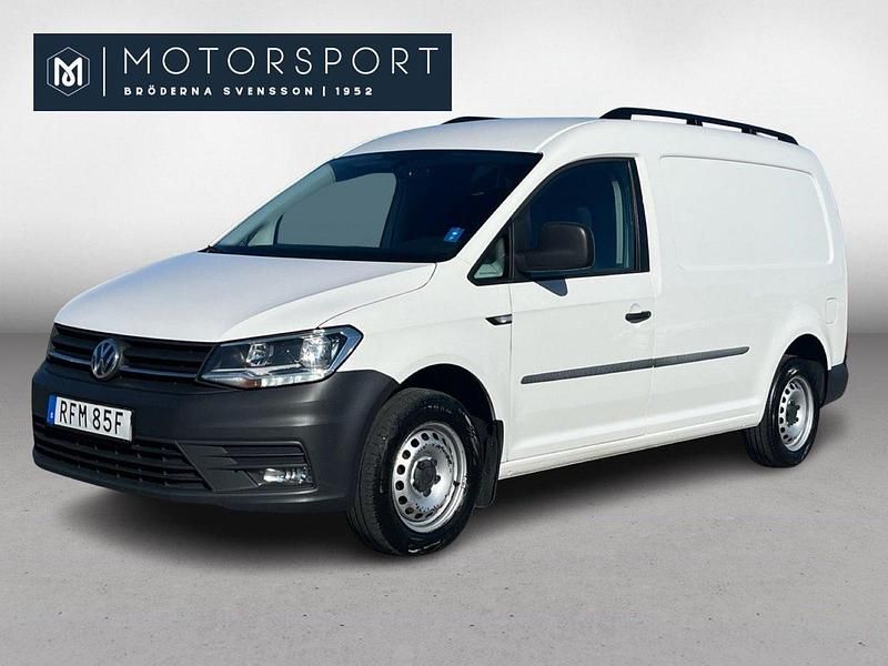 Vit Begagnad 2020 VW Caddy Maxi Minibuss | 179 900 kr (Bra pris) - Bild 1/3