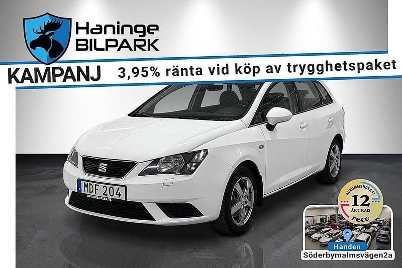 Vit Begagnad 2015 Seat Ibiza ST Style Kombi | 109 995 kr (Marknadspris) - Bild 1/2
