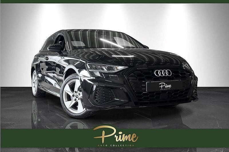 Begagnad Audi A3 Sportback e-tron S-Line 150 HK (110 kW) 2021 Svart Halvkombi