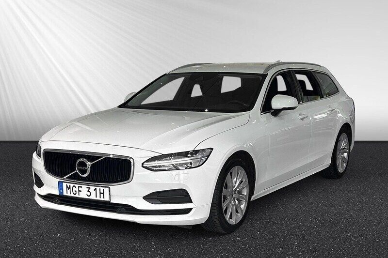 Vit Begagnad 2020 Volvo V90 Momentum Kombi | 219 800 kr (Bra pris) - Bild 1/4