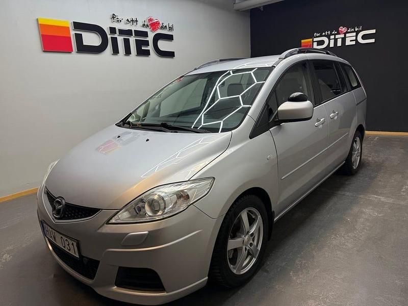 Begagnad Mazda 5 Comfort 110 HK (80 kW) 2008 Grå Minibuss