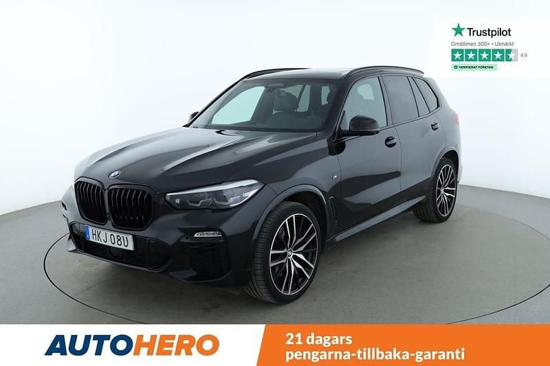 Svart Begagnad 2021 BMW X5 M Sport SUV | 589 000 kr (Marknadspris) - Bild 1/4